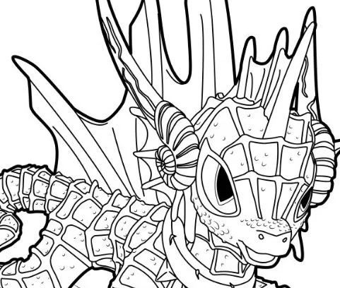 Çocuklar İçin Skylanders Boyama Sayfaları 