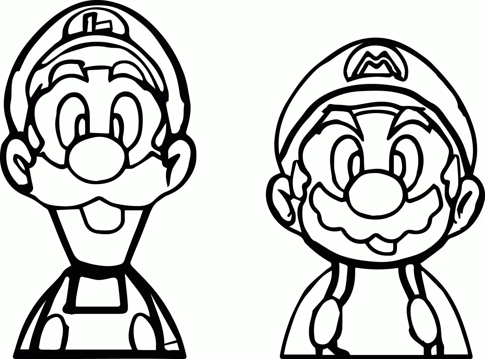 Çocuklar İçin Super Mario Bros Boyama Sayfaları 