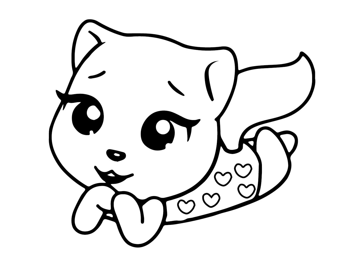 Çocuklar İçin Talking Angela Boyama Sayfaları 