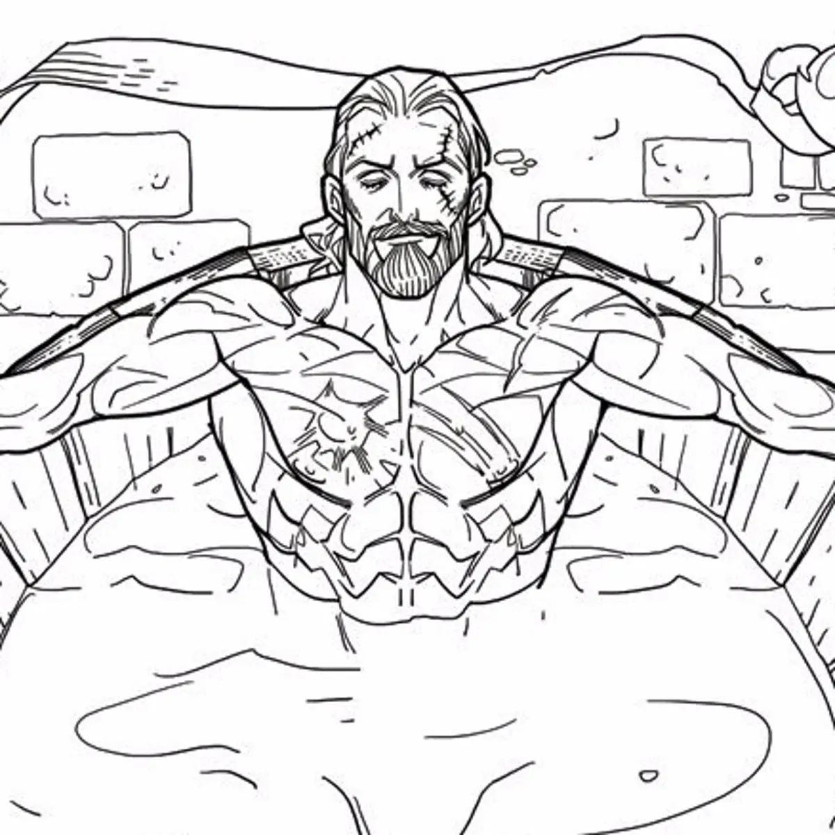Çocuklar İçin The Witcher Boyama Sayfaları 