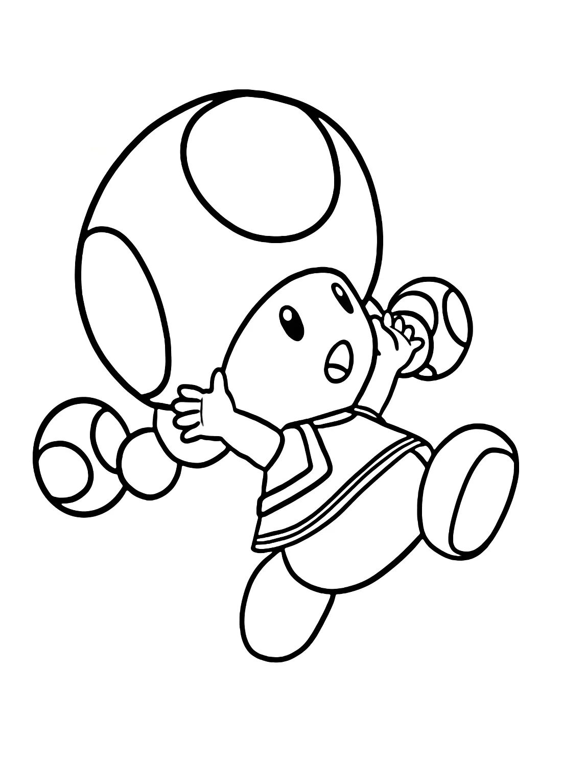 Çocuklar İçin Toadette Boyama Sayfaları 