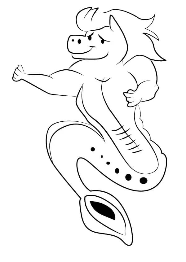 Çocuklar İçin Undertale Boyama Sayfaları 