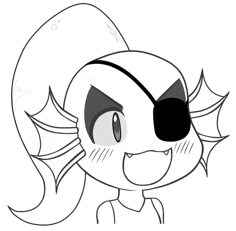 Çocuklar İçin Undertale Boyama Sayfaları 