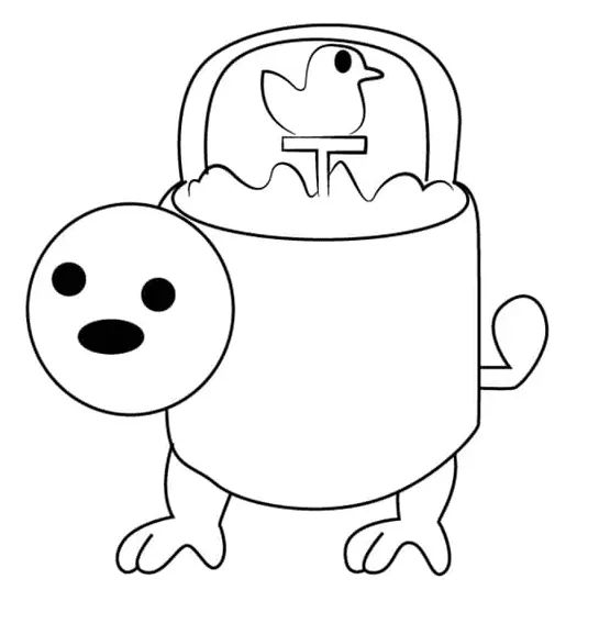 Çocuklar İçin Undertale Boyama Sayfaları 