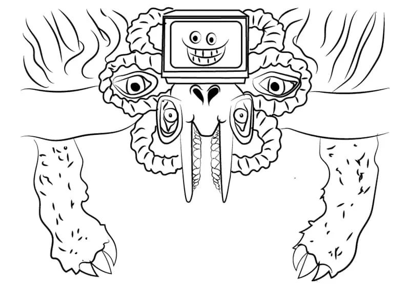 Çocuklar İçin Undertale Boyama Sayfaları 