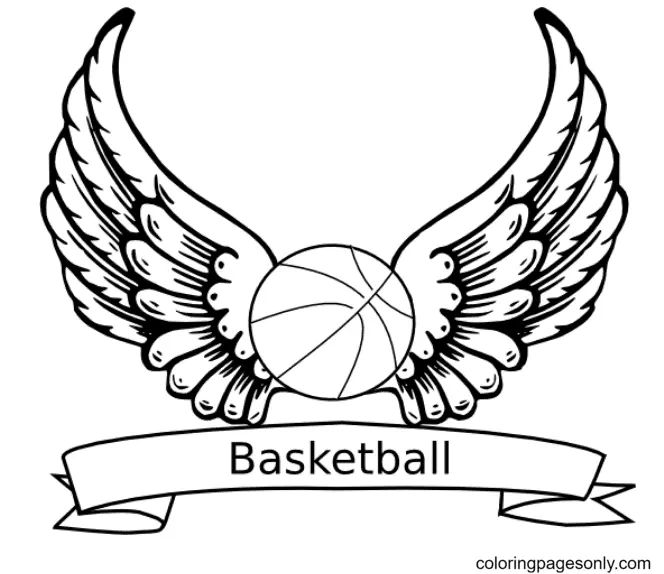 Çocuklar İçin Basketbol Boyama Sayfaları 