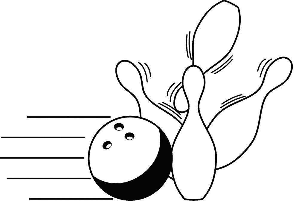 Çocuklar İçin Bowling Boyama Sayfaları 