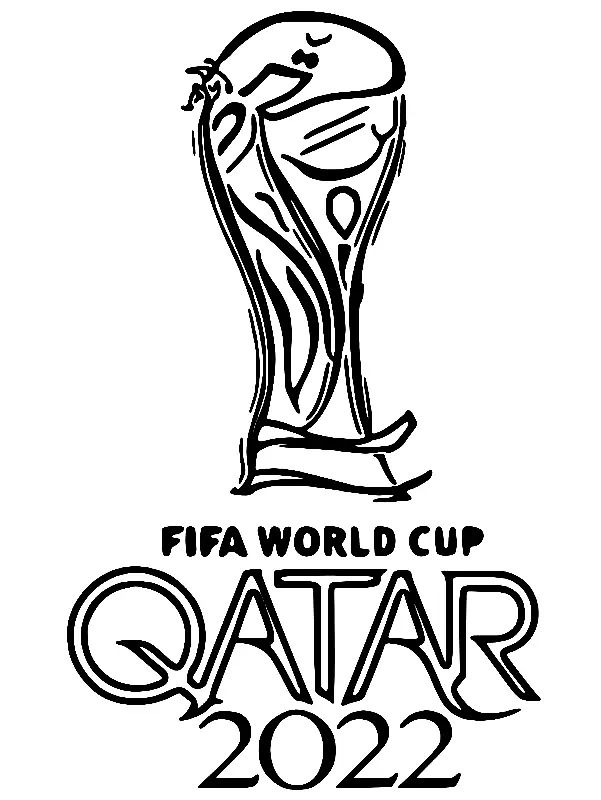 Çocuklar İçin Fifa-2022-dünya-kupası Boyama Sayfaları 