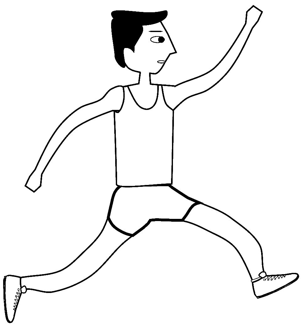 Çocuklar İçin Fitnes Boyama Sayfaları 
