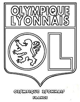 Çocuklar İçin Fransa-lig-1-takım-logoları Boyama Sayfaları 