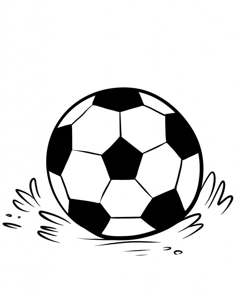 Çocuklar İçin Futbol Boyama Sayfaları 