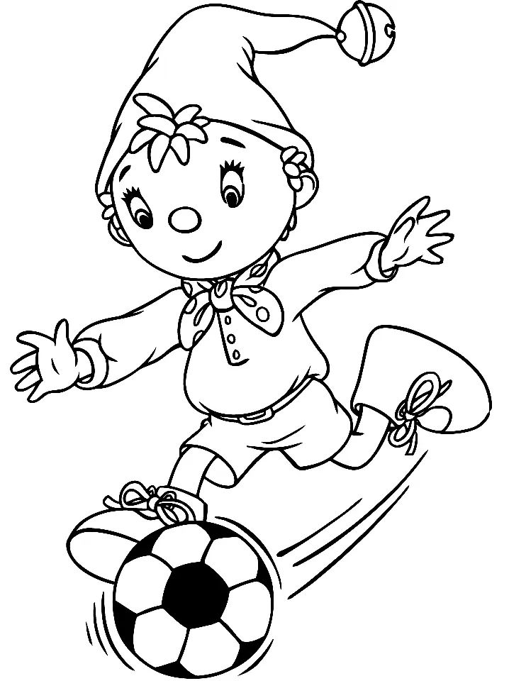 Çocuklar İçin Futbol Boyama Sayfaları 