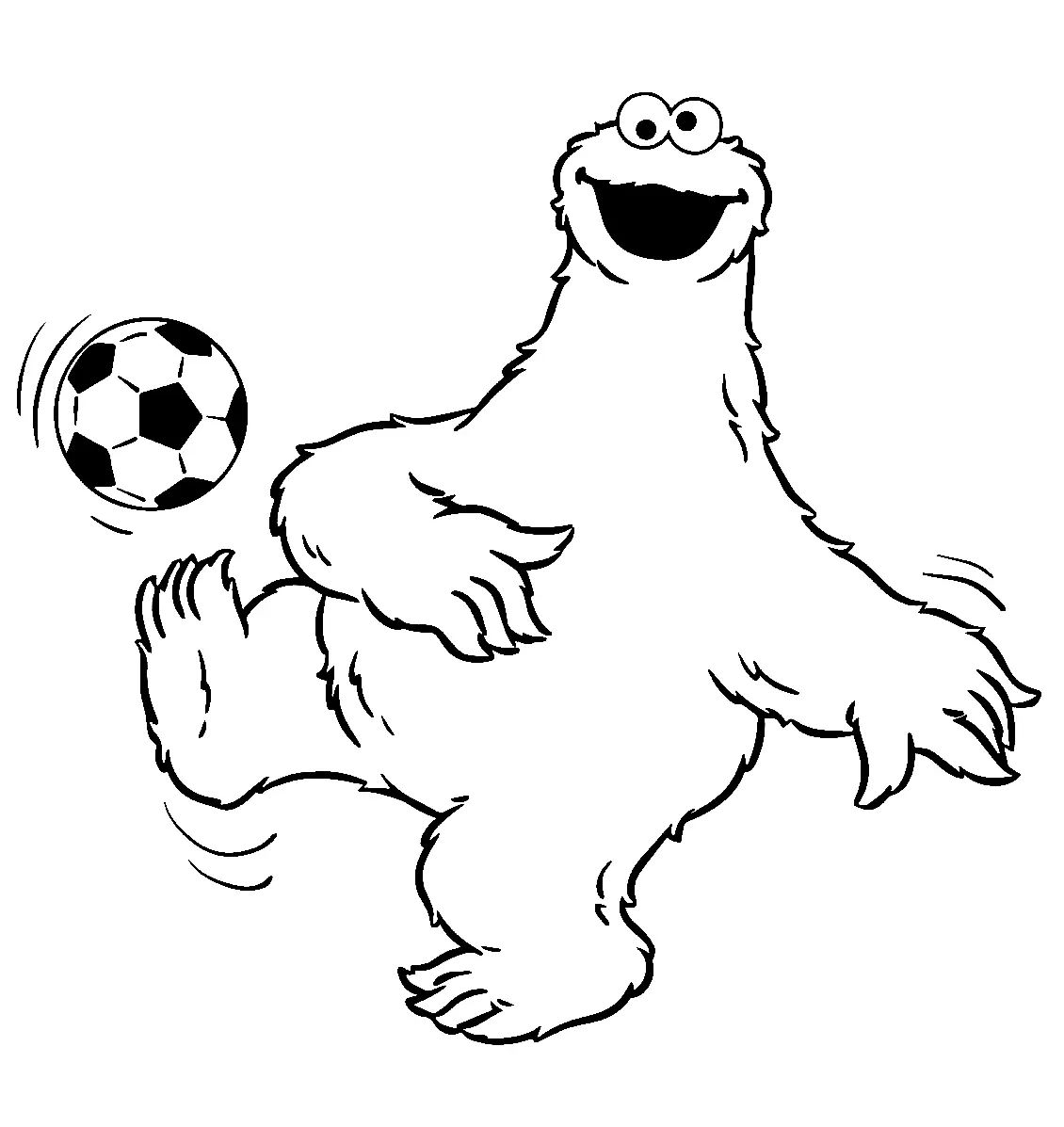 Çocuklar İçin Futbol Boyama Sayfaları 