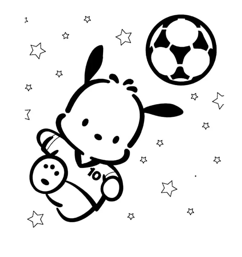 Çocuklar İçin Futbol Boyama Sayfaları 
