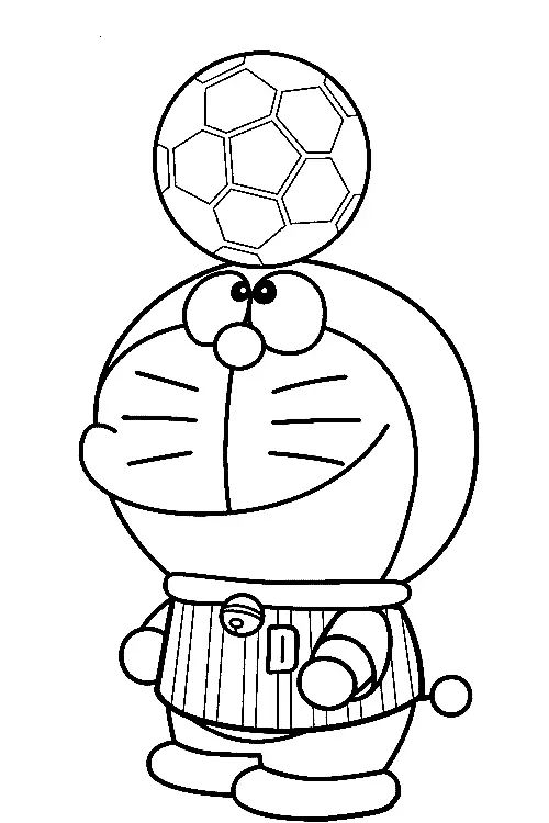Çocuklar İçin Futbol Boyama Sayfaları 