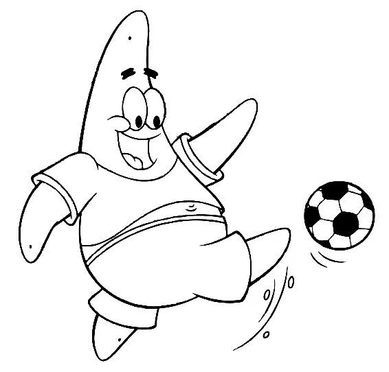 Çocuklar İçin Futbol Boyama Sayfaları 