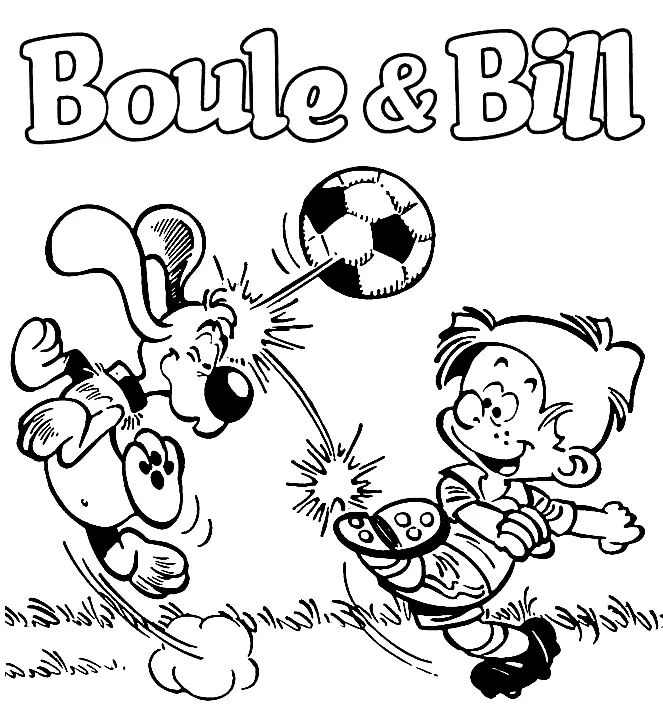 Çocuklar İçin Futbol Boyama Sayfaları 