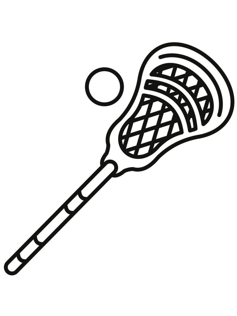 Çocuklar İçin Lacrosse Boyama Sayfaları 