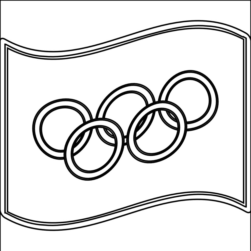 Çocuklar İçin Olimpiyatlar Boyama Sayfaları 