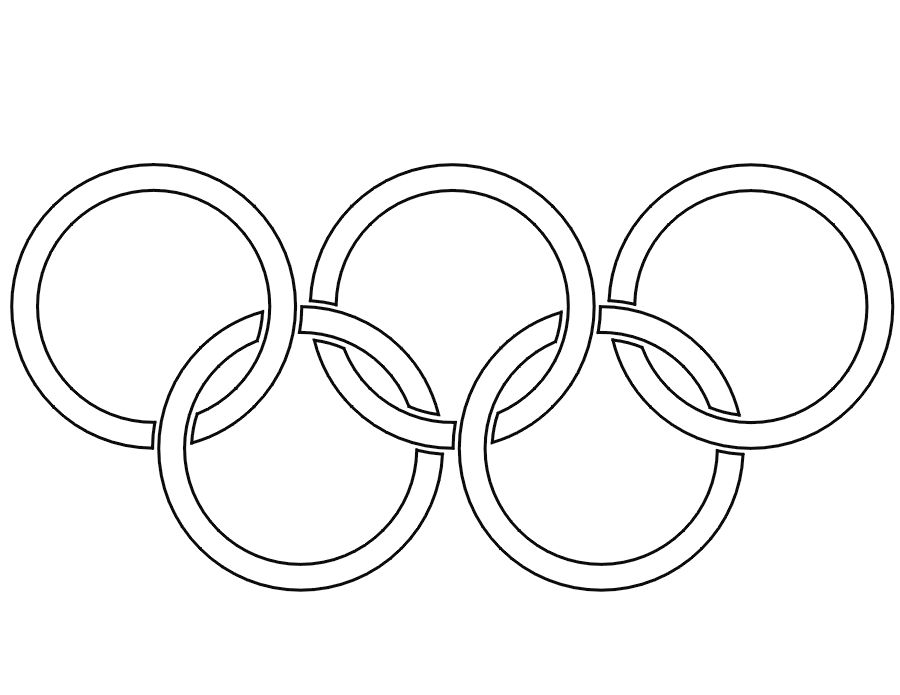 Çocuklar İçin Olimpiyatlar Boyama Sayfaları 