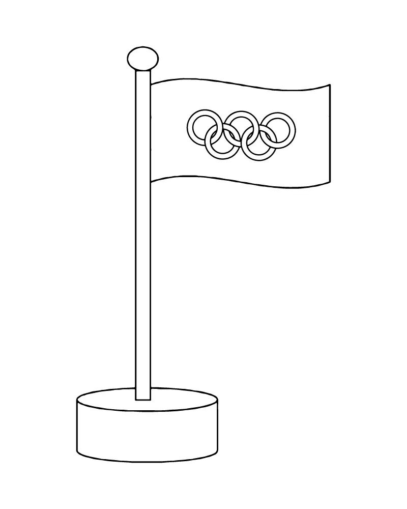 Çocuklar İçin Paris-2024-olimpiyatları Boyama Sayfaları 