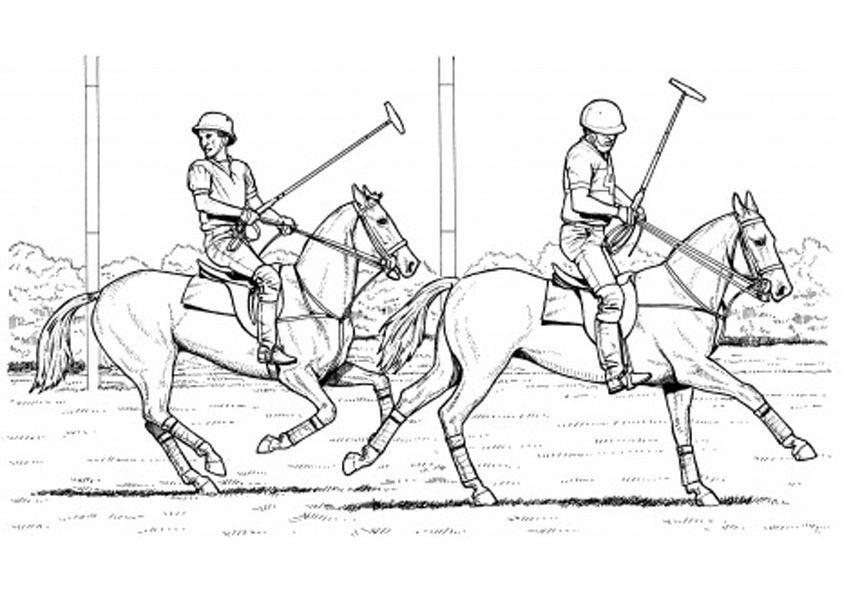 Çocuklar İçin Polo Boyama Sayfaları 