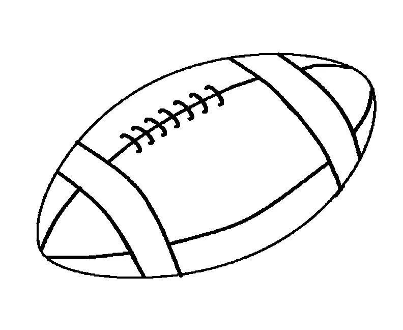 Çocuklar İçin Rugby Boyama Sayfaları 
