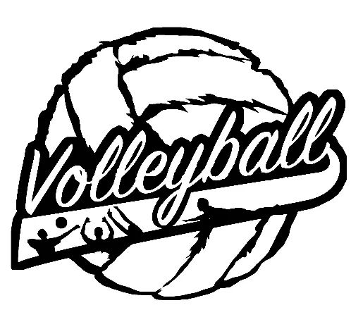 Çocuklar İçin Voleybol Boyama Sayfaları 