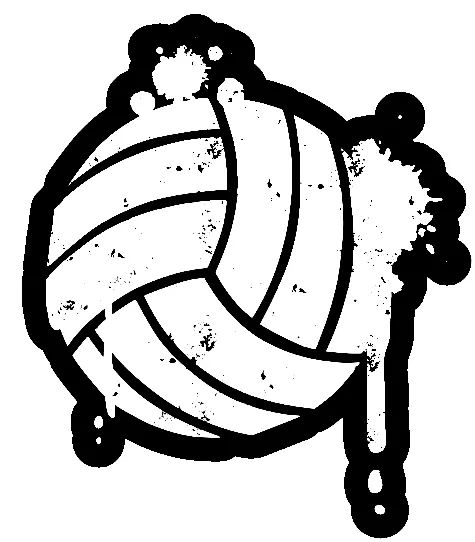 Çocuklar İçin Voleybol Boyama Sayfaları 
