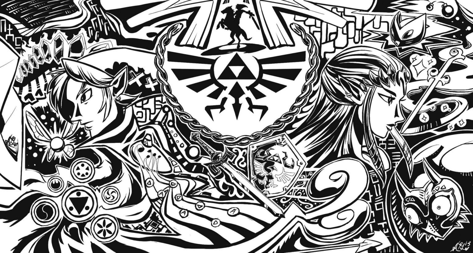Çocuklar İçin  Grafity Boyama Sayfaları 