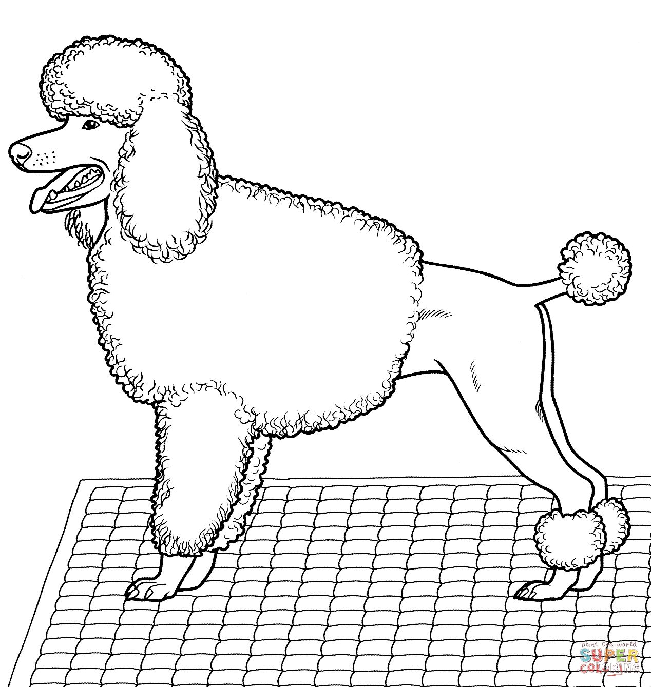 Çocuklar İçin Kaniş-Köpek Boyama Sayfaları 