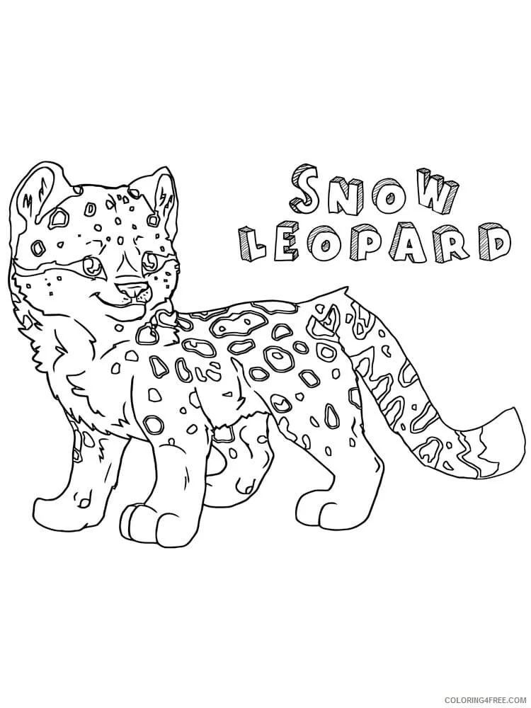 Çocuklar İçin Leopar Boyama Sayfaları 