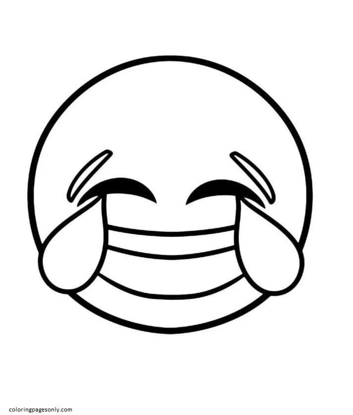 Çocuklar İçin  Emoji Boyama Sayfaları 