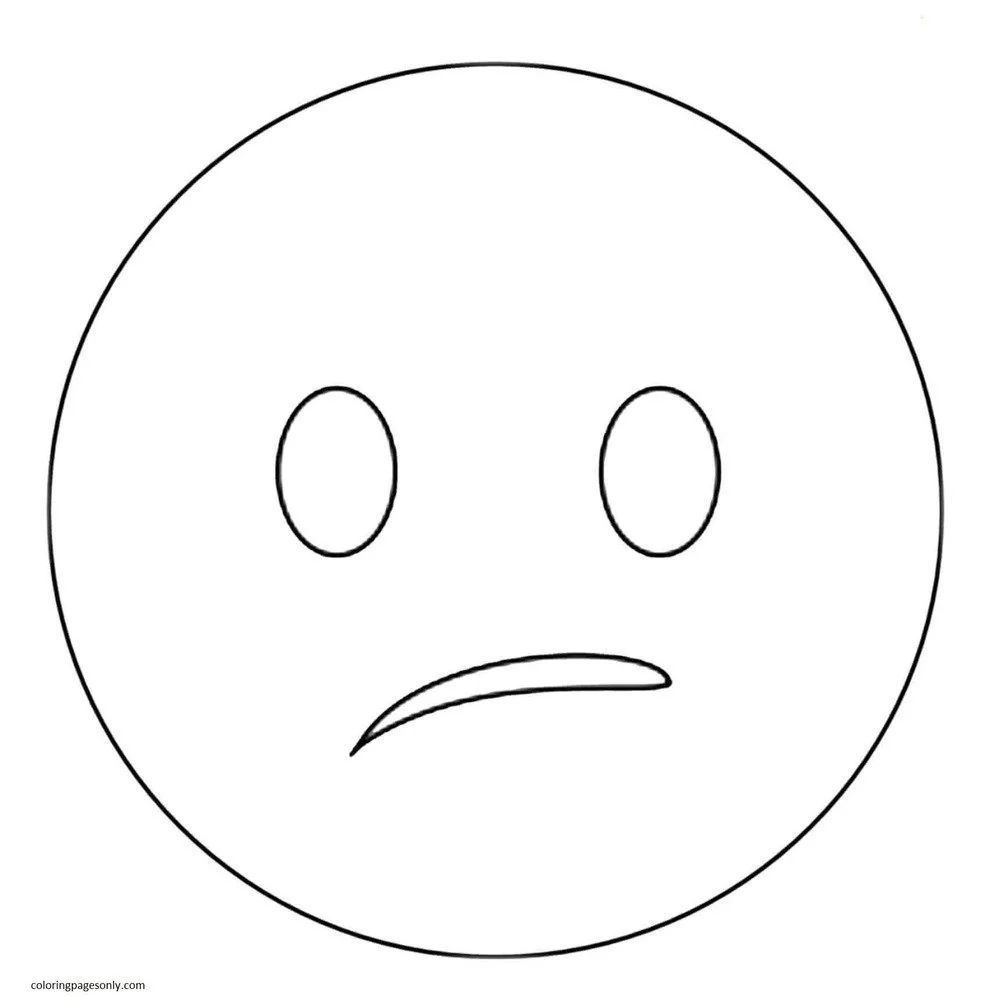 Çocuklar İçin  Emoji Boyama Sayfaları 