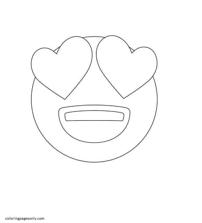 Çocuklar İçin  Emoji Boyama Sayfaları 