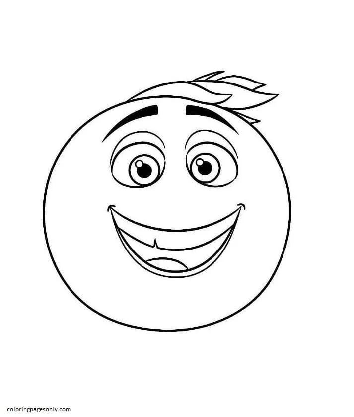 Çocuklar İçin  Emoji Boyama Sayfaları 