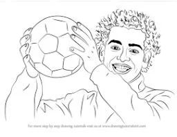 Çocuklar İçin  Ünlüler Mohamed-Salah Boyama Sayfaları 