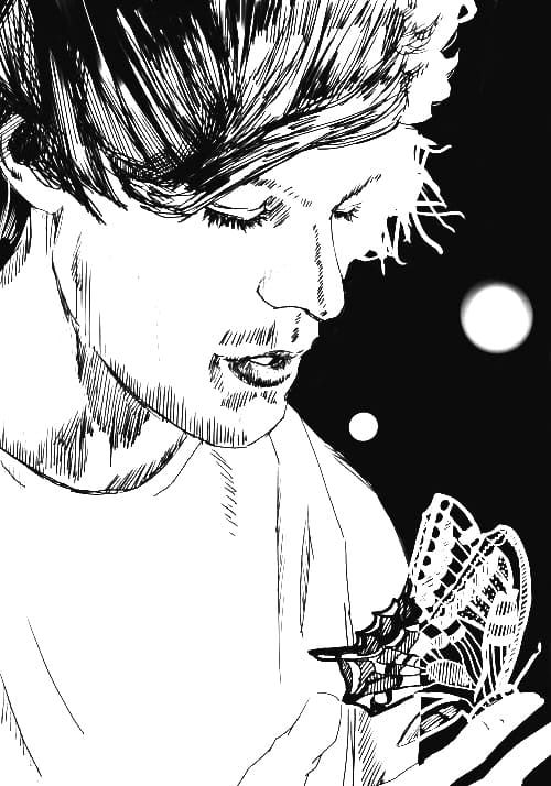 Çocuklar İçin  Ünlüler One-Direction Boyama Sayfaları 