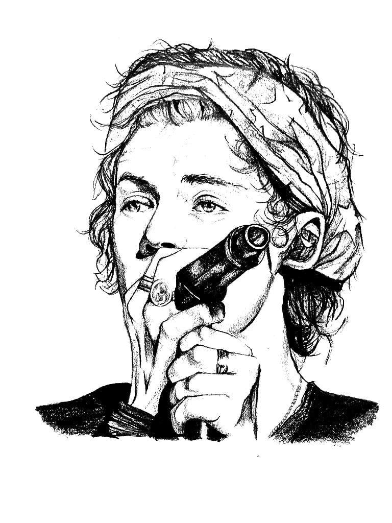 Çocuklar İçin  Ünlüler One-Direction Boyama Sayfaları 