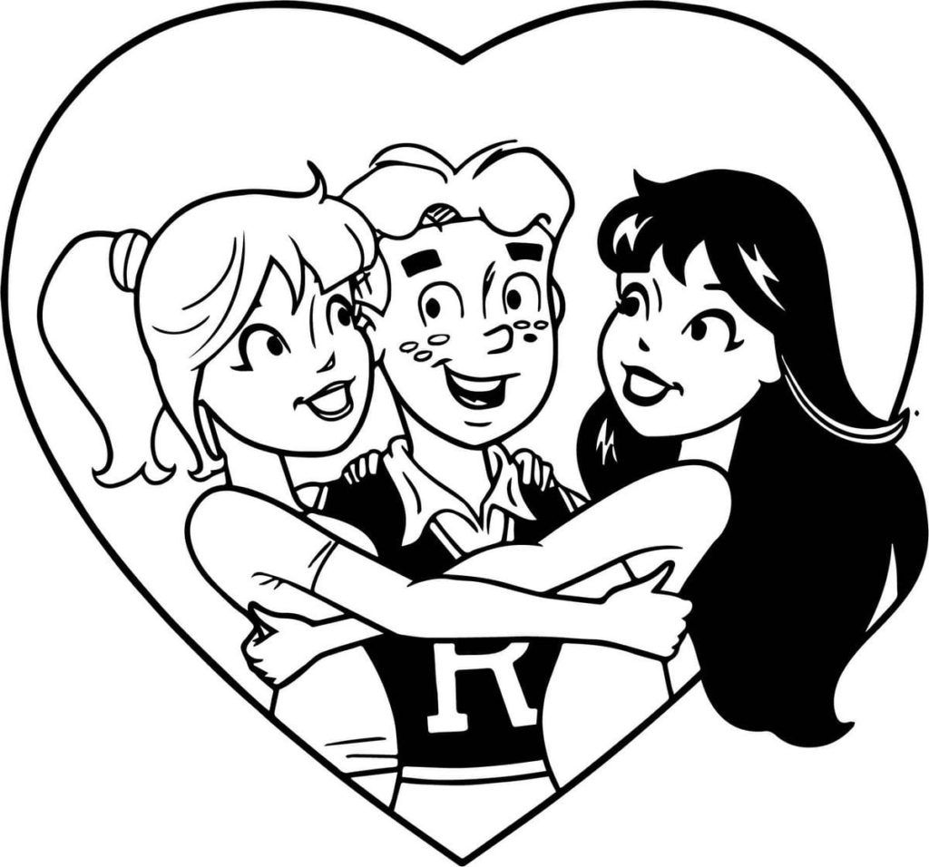 Çocuklar İçin  Ünlüler Riverdale Boyama Sayfaları 