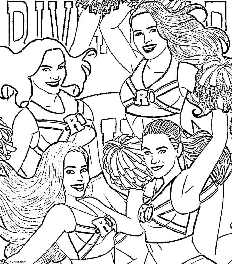 Çocuklar İçin  Ünlüler Riverdale Boyama Sayfaları 