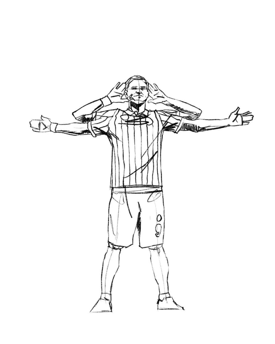 Çocuklar İçin  Ünlüler icardi Boyama Sayfaları 