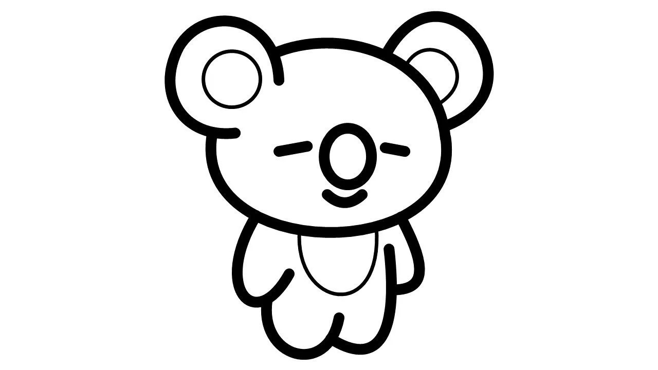 Çocuklar İçin Bt21 Boyama Sayfaları 