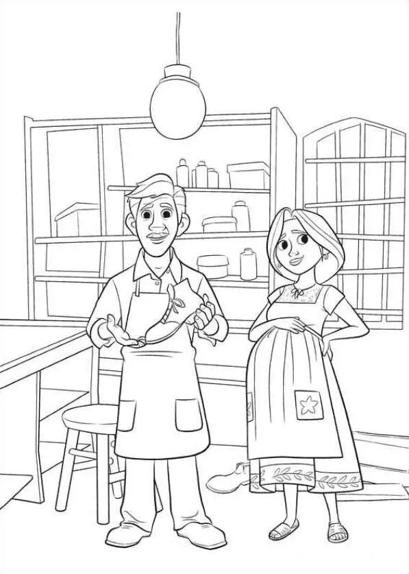 Çocuklar İçin Coco Boyama Sayfaları 