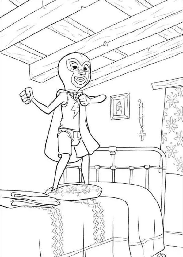Çocuklar İçin Coco Boyama Sayfaları 