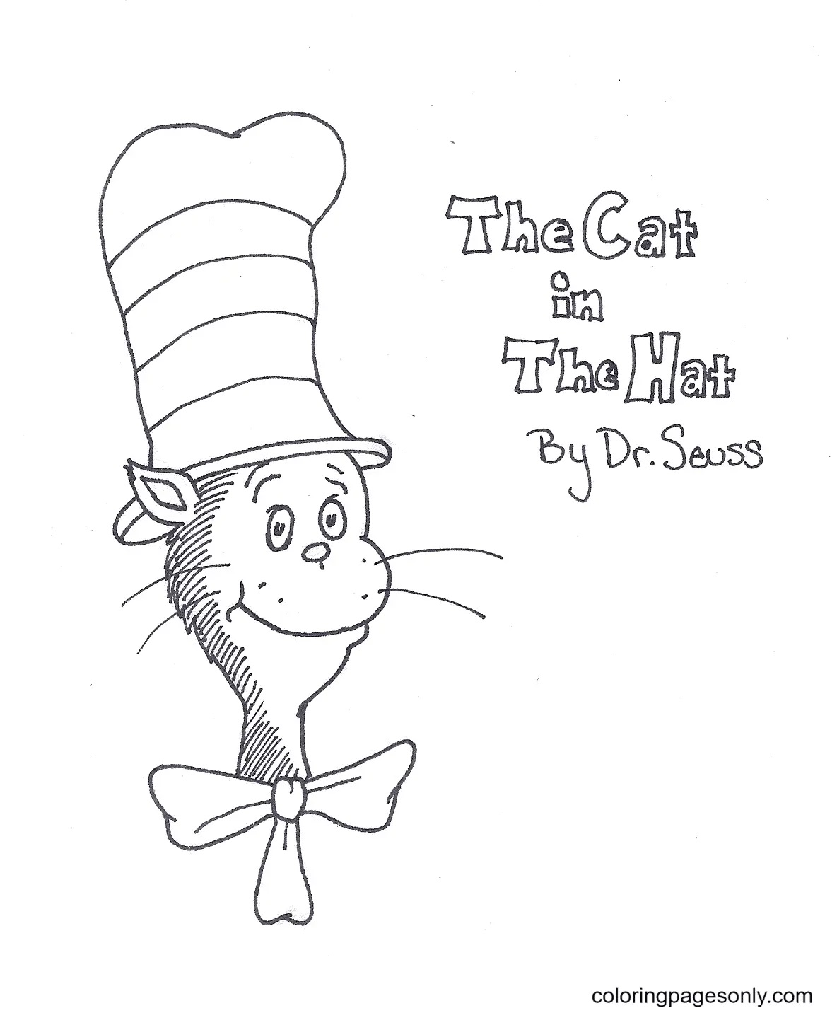 Çocuklar İçin Dr-Seuss Boyama Sayfaları 