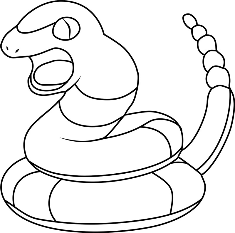 Çocuklar İçin Ekans Boyama Sayfaları 