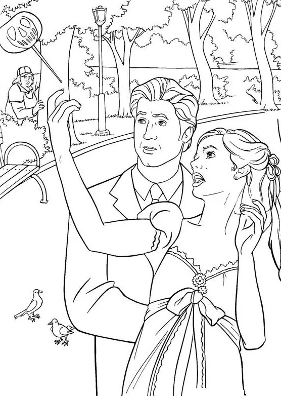 Çocuklar İçin Enchanted Boyama Sayfaları 