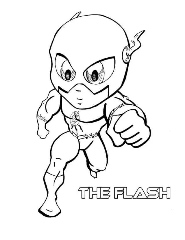 Çocuklar İçin Flash Boyama Sayfaları 