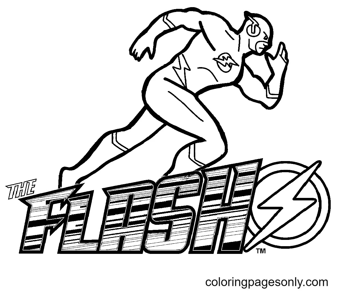 Çocuklar İçin Flash Boyama Sayfaları 